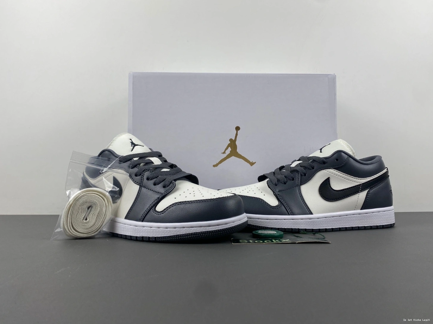 Dark Jordan 1 Grey Low (Women's) DC0774-102 - 1211